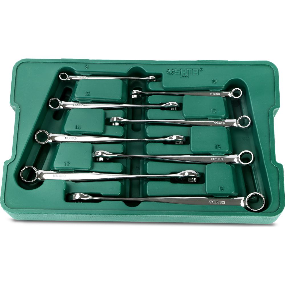 JUEGO LLAVE MIXTAS EN  BANDEJA 8 PIEZAS MILIMETRICOS ST08005SJ