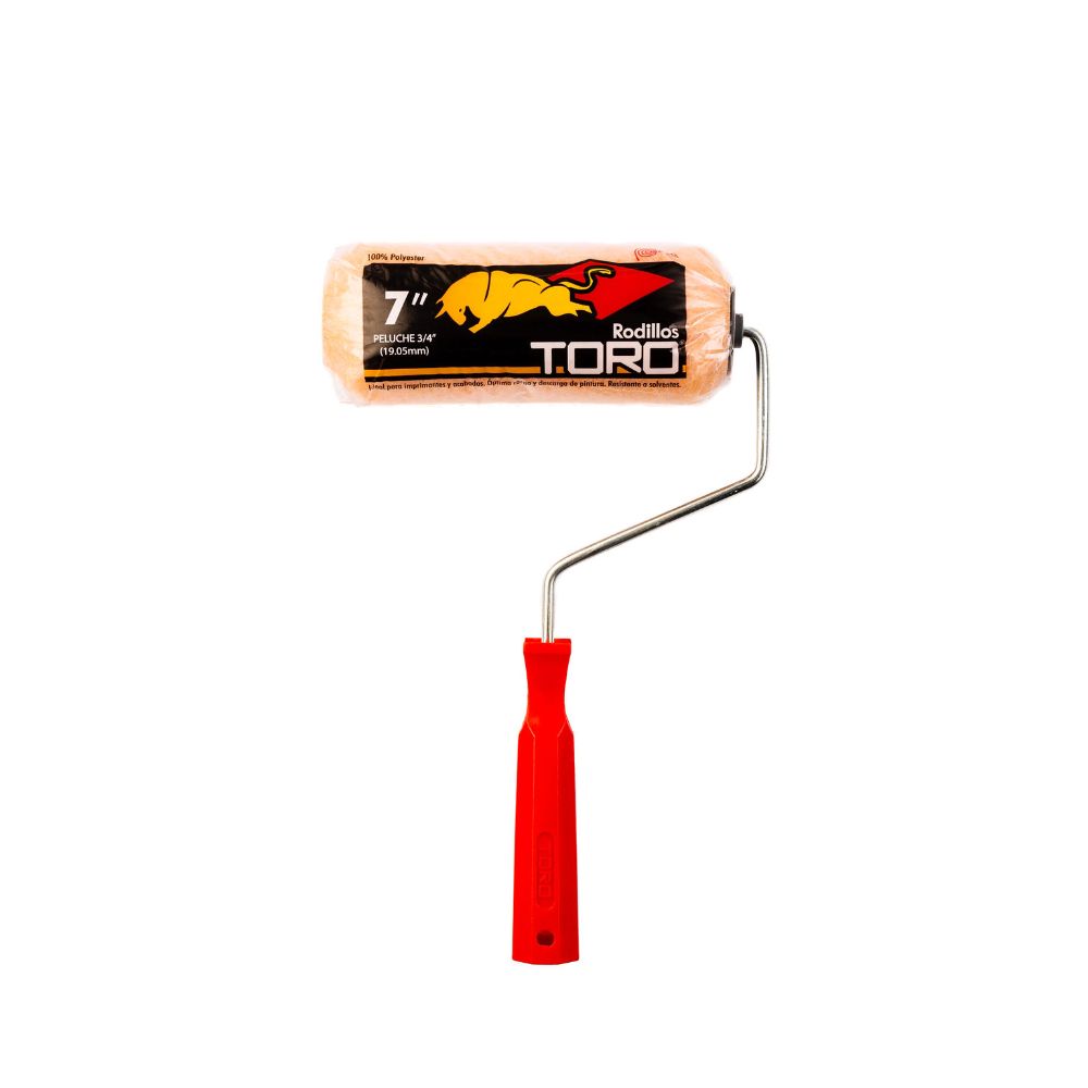 RODILLO TORO AMARILLO 7"