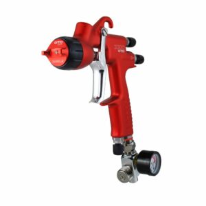 PISTOLA PARA PINTAR GRAVEDAD 3300 GTOCAR PICO Y AGUJA 1.30 HVLP CON MANOMETRO