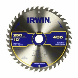 DISCO PARA  SIERRA CIRCULAR DE 10X40 DIENTES  EJE 30MM + 4 ADAPTADORES 15185