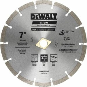 DISCO DIAMANTADO 7" SEGMENTADO DW47702HP