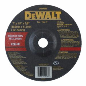 DISCO DESBASTE METAL 7" DW44580