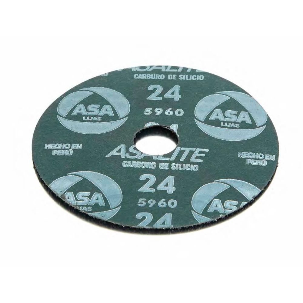 DISCO FIBRA ASALITE 7" GRANO 24