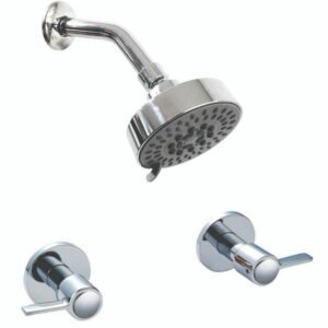 MEZCLADORA DUCHA EMPOTRADA 8" CON SALIDA SULLIVAN