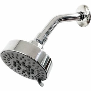 SALIDA DE DUCHA ANTI CALCAREO 3 FUNCIONES REDONDA 4"