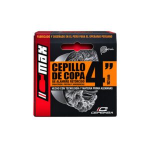 CEPILLO COPA 4" ACERO TRENZADO