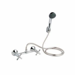 MEZCLADORA SOBREPUESTA DUCHA 6" TELÉFONO CHARLOTTE