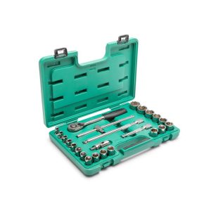 JUEGO.24PIEZA ENCASTRE 1/2" MILIMETRICO  DADO HEXAGONAL  ST09060-6SJX