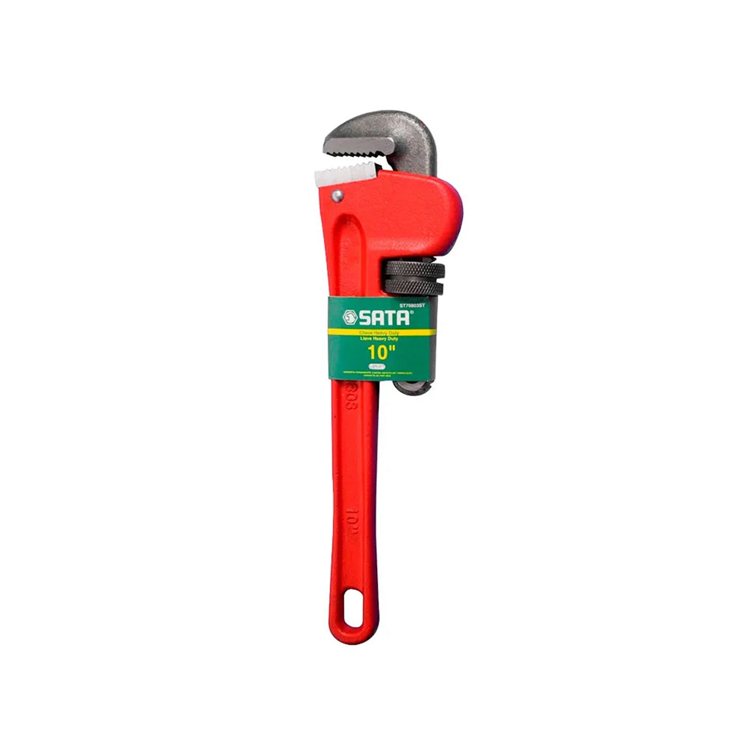 LLAVE TUBO 10"  PULGADAS (ROJO) ST70803STX