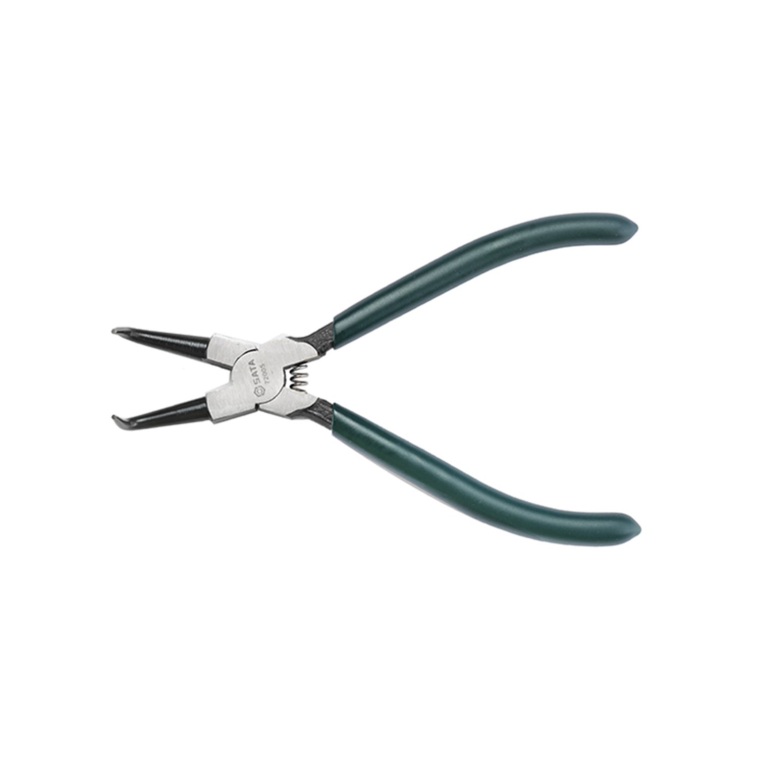 ALICATE PINZA CURVA PARA ANILLO RETENCION  INTERIOR DE 7" 10-40MM ST72005ST