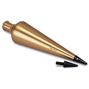 PLOMADA BRONCE PUNTA DE ACERO