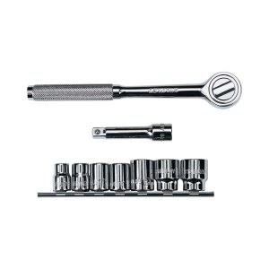 JUEGO DADOS 3/8" X 10 PIEZAS 3/8" A 3/4"