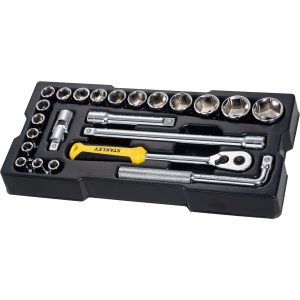 DADO HEXAGONAL 1/2" JUEGO 23 PIEZAS MM