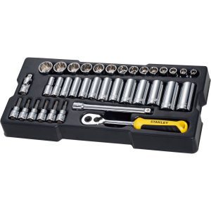 JUEGO DADO 23 PIEZAS MM 3/8" MODULO